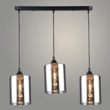 Подвес N6527/3HT BK черный 3х40W Е27 d640 h800, 24